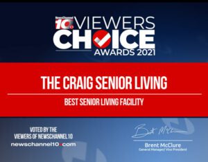 The Craig Senior Living | Channel 10 Viewer's Choice Award